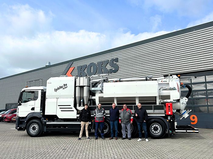KOKS CycloVac Pro Skytipper with PED certification for REYM GmbH